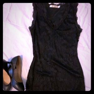 Mini lace dress